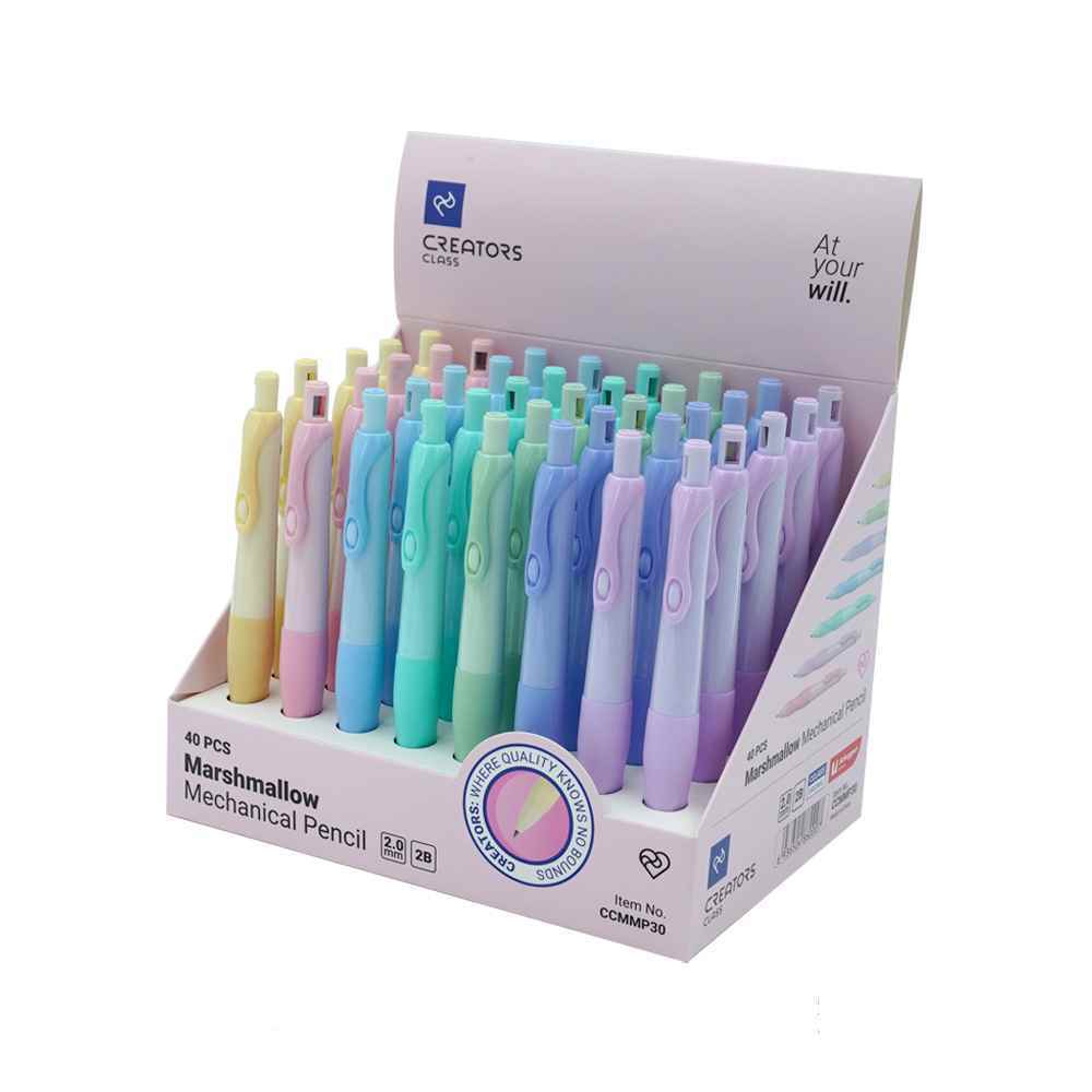 اتود2میل بدنه رنگ پاستلی با مغز گرید2b مارشمالو سیکلاس کدccmmp30