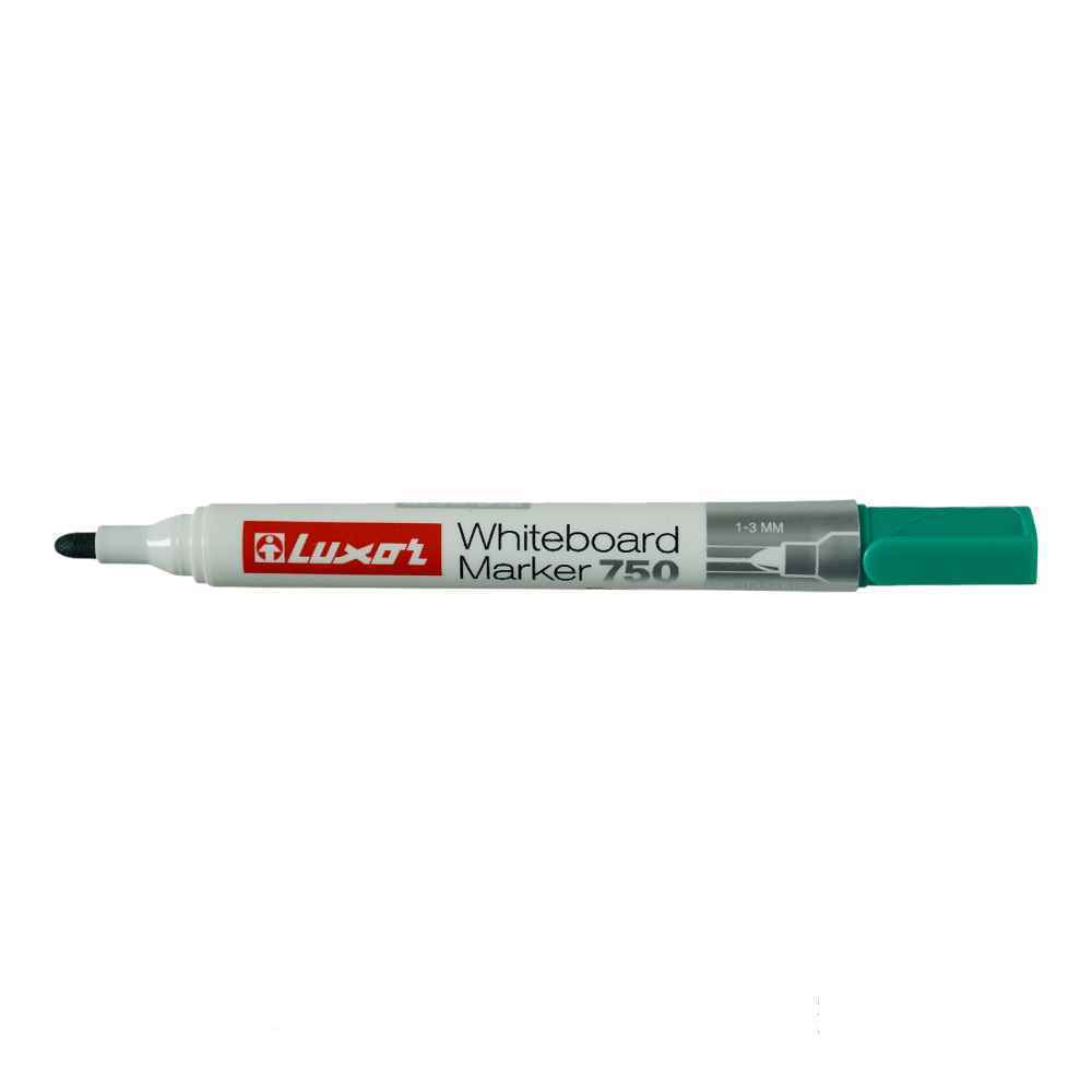 ماژیک وایت برد گرد سبز لاکسر کد750