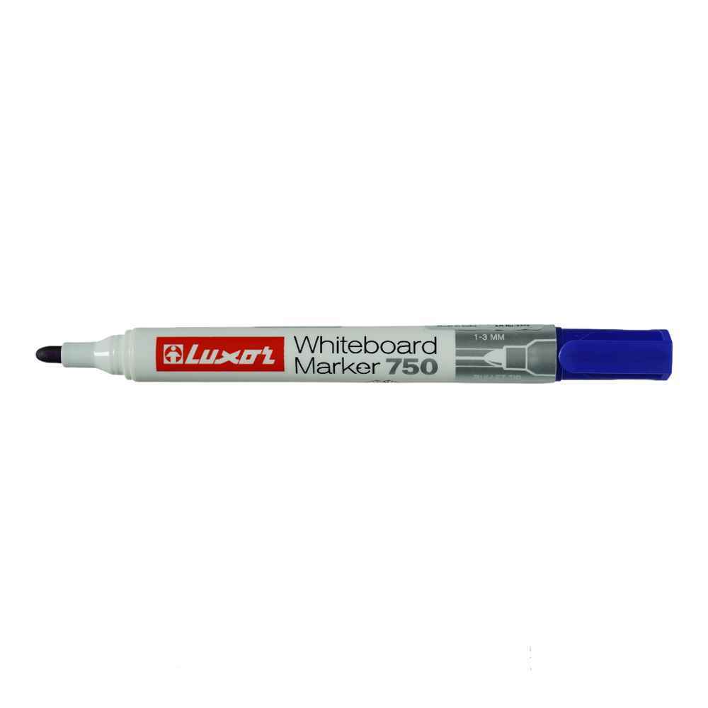 ماژیک وایت برد گرد آبی لاکسر کد750