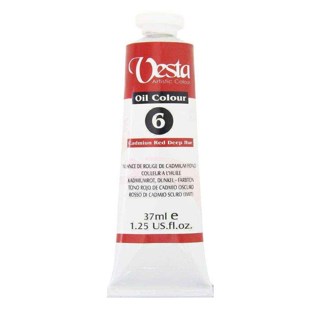 رنگ روغن 37میل وستاکد6 hue deep red cadmium